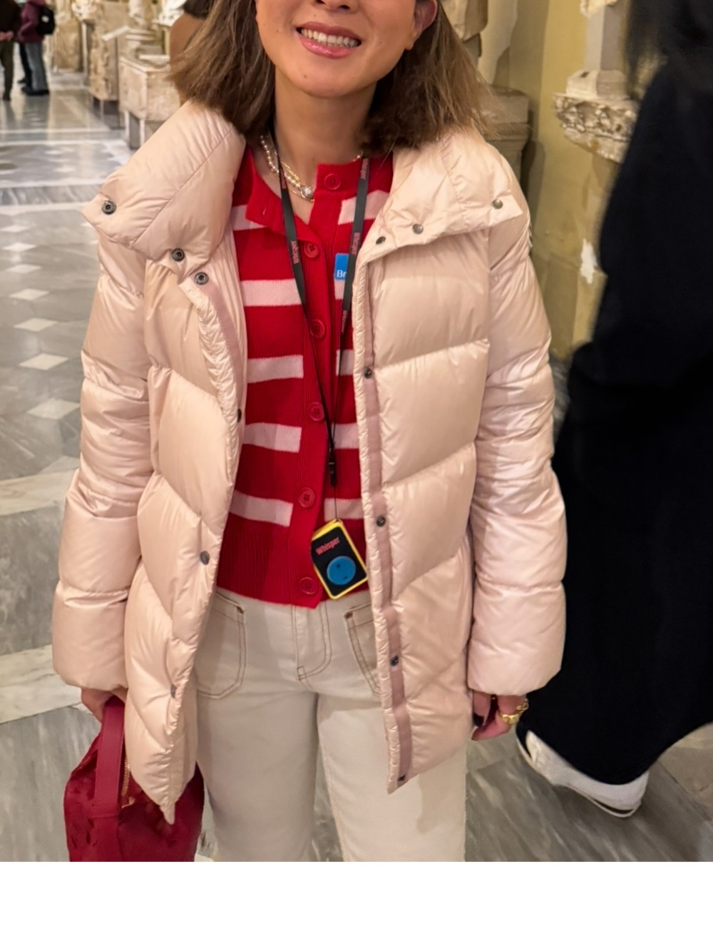 Moncler light Pink Puffer Jacket - Picture 1 of 9
